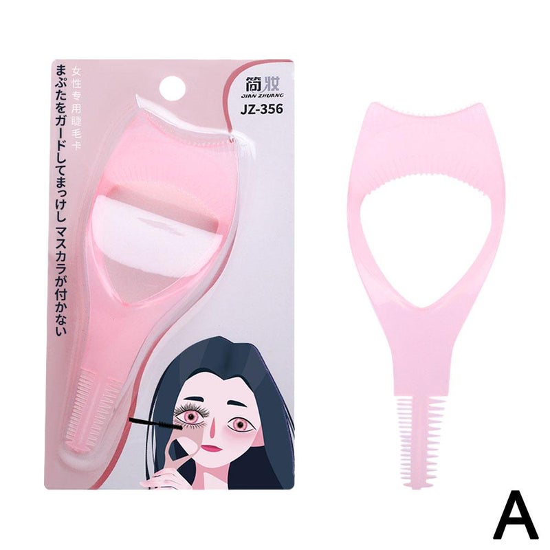 3D 3-in-1 eyelash curler, plastic eyeliner curler, eyelash extension tool, eyebrow shaping tool, makeup tool